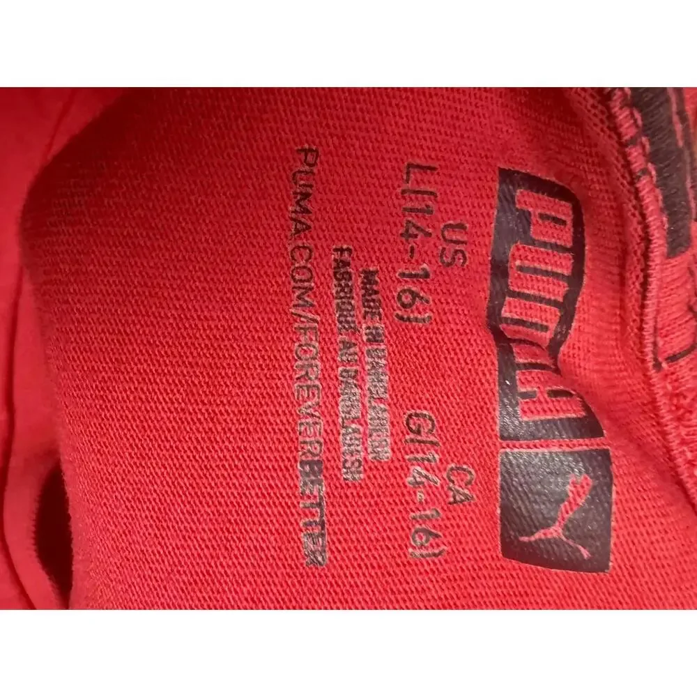 puma‎ fila under armour kids shirts lot youth med logo tees streetwear bundle - Picture 6 of 8